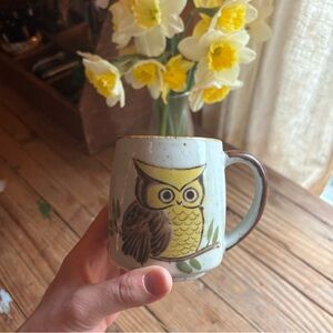 Vintage Owl Mug